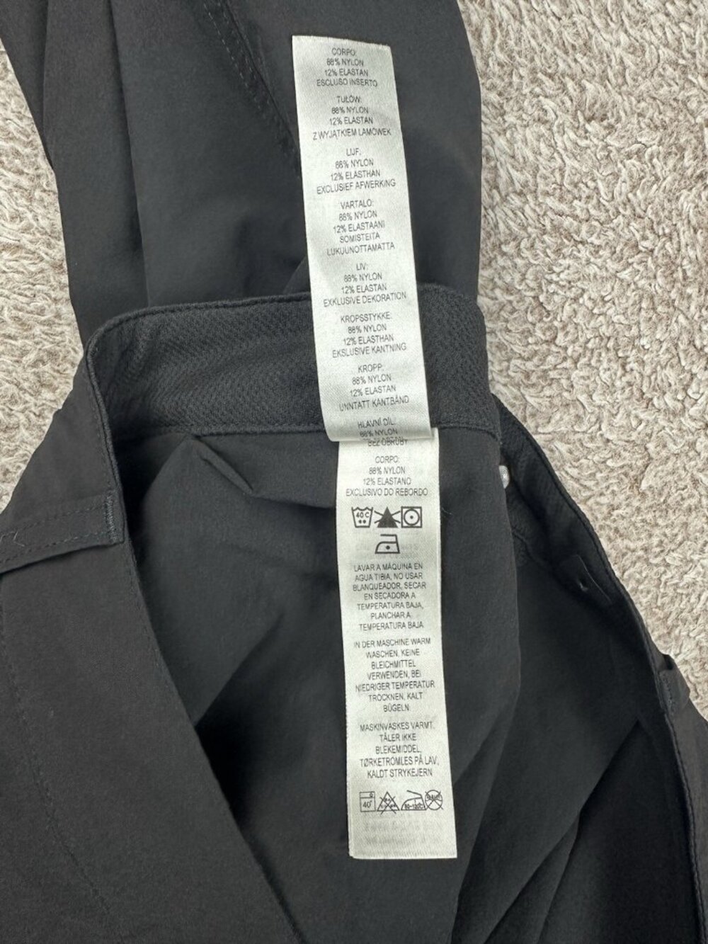 Patagonia Womens Size 6 Skyline Traveler Pants Black Hiking Ankle Zip STY55650 - Picture 11 of 16